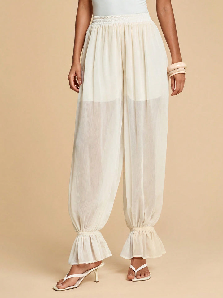 Pantaloni SHEIN, portocaliu