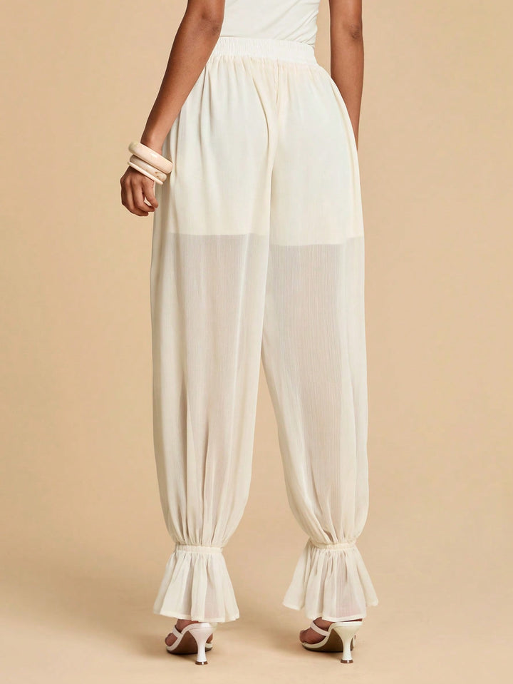 Pantaloni SHEIN, portocaliu