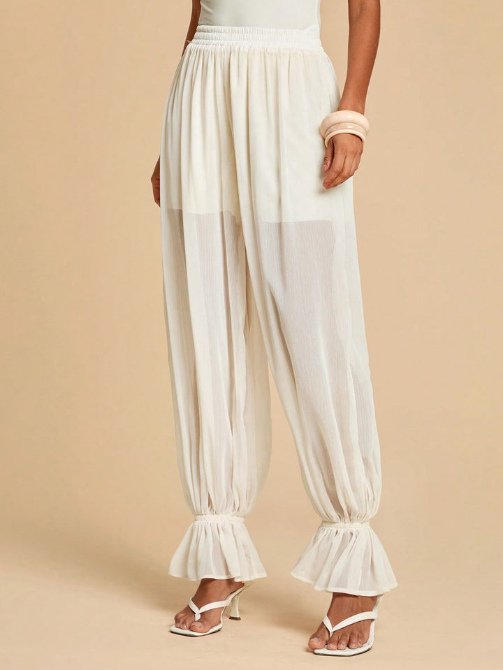 Pantaloni SHEIN, portocaliu