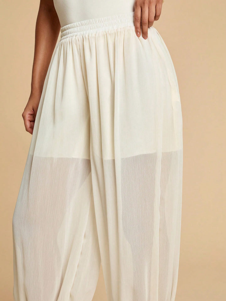 Pantaloni SHEIN, portocaliu