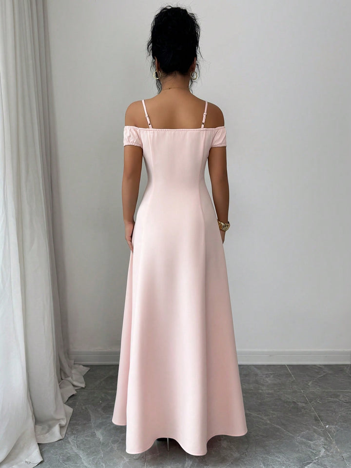 Rochie maxi SHEIN, roz