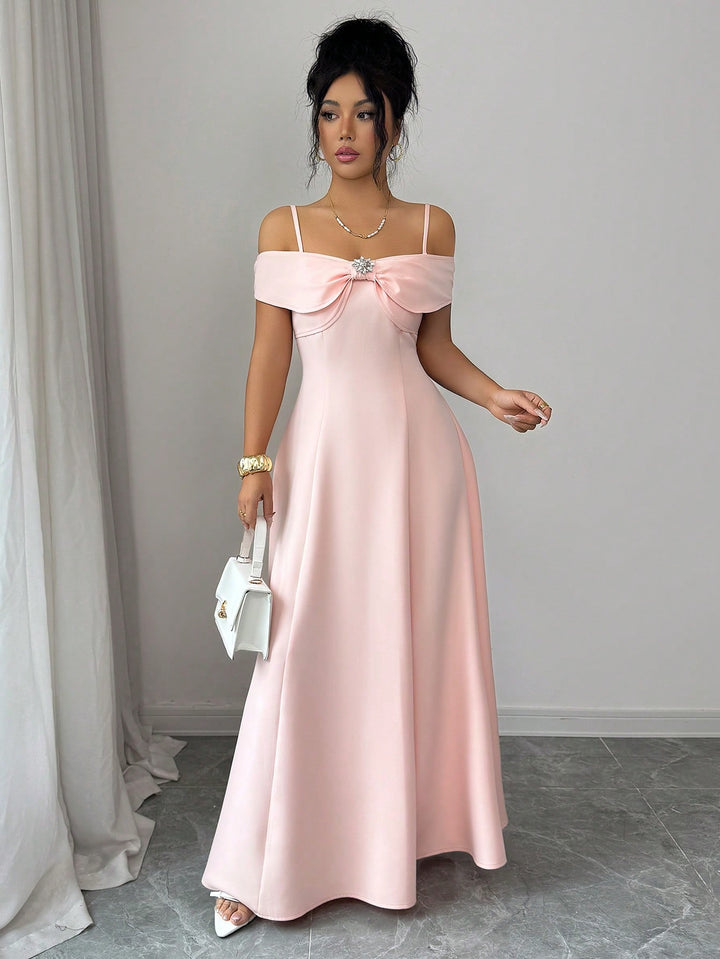 Rochie maxi SHEIN, roz