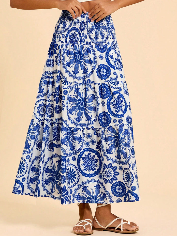 SHEIN maxi szoknya, kék