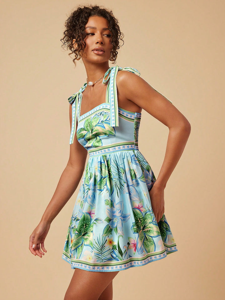 Rochie mini SHEIN, verde