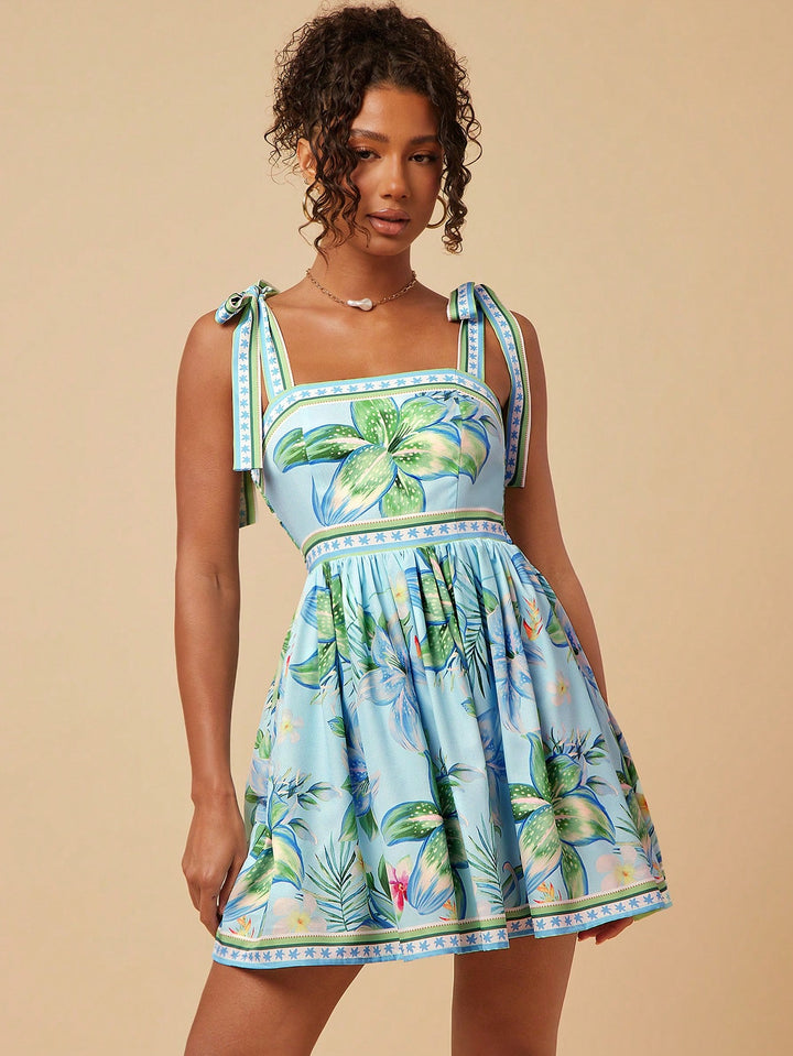Rochie mini SHEIN, verde