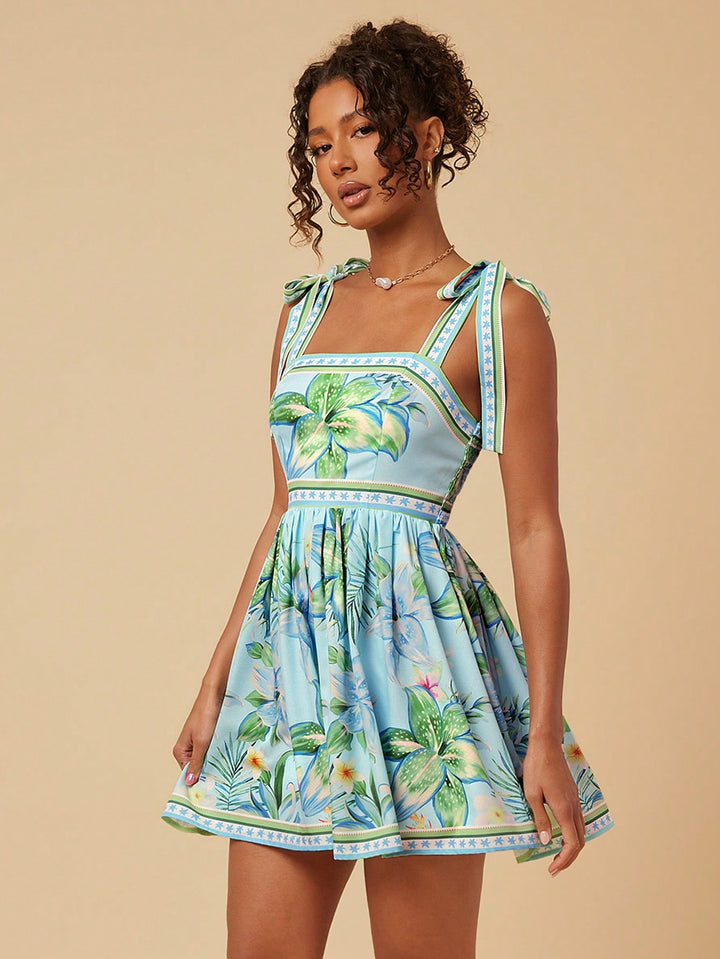 Rochie mini SHEIN, verde