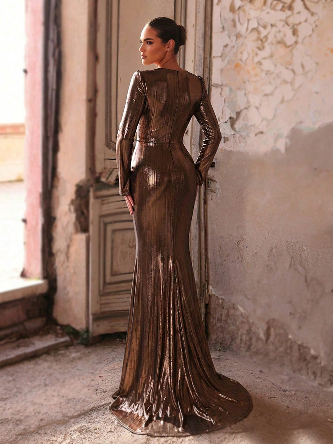 Rochie SHEIN, auriu
