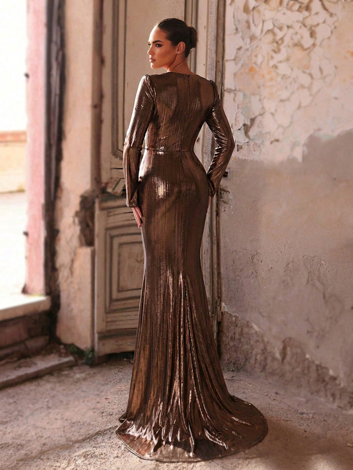 Rochie SHEIN, auriu