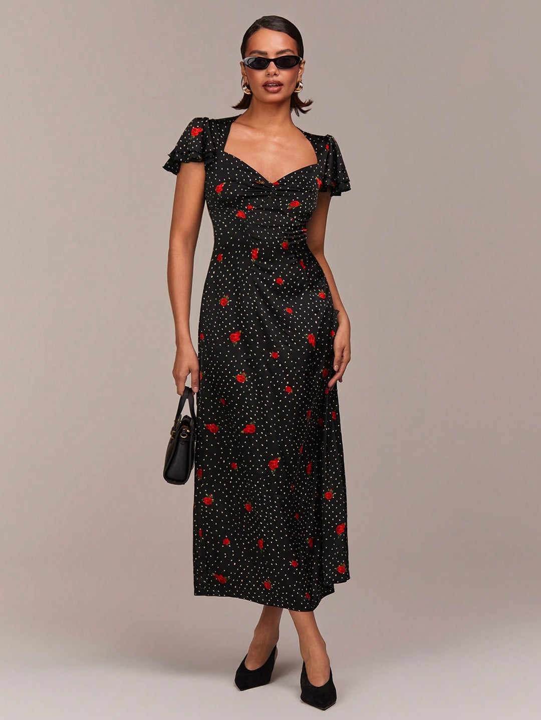 Rochie maxi SHEIN, mix culori