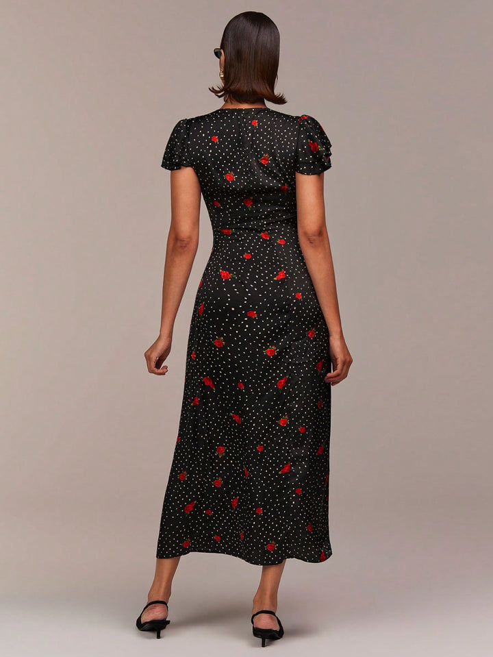 Rochie maxi SHEIN, mix culori