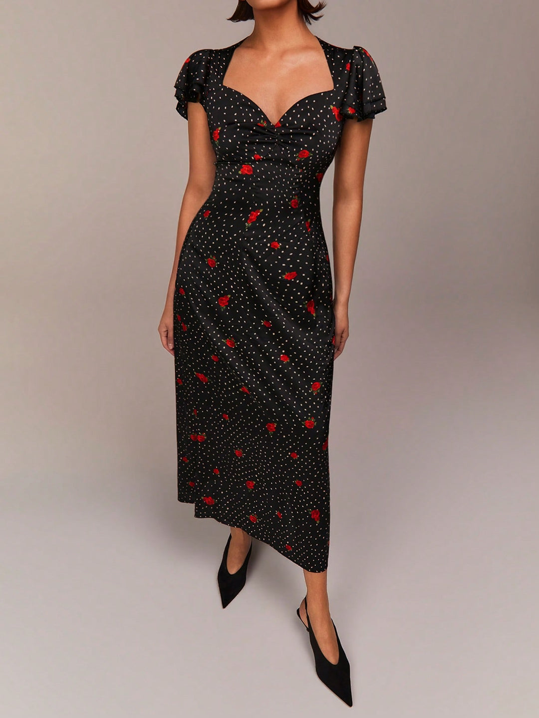 Rochie maxi SHEIN, mix culori