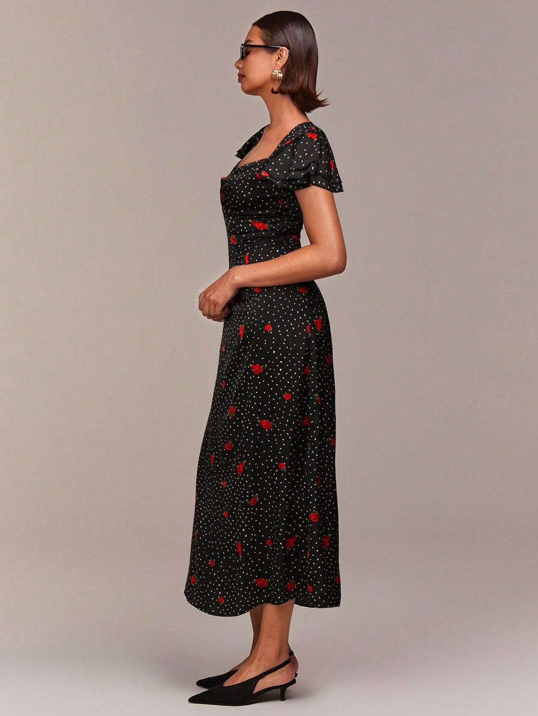 Rochie maxi SHEIN, mix culori
