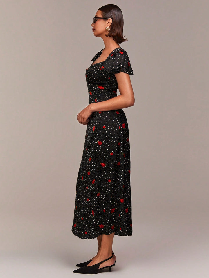 Rochie maxi SHEIN, mix culori