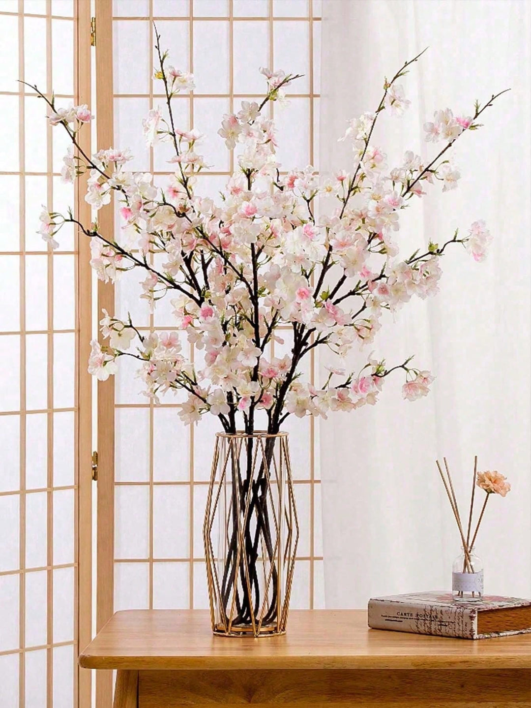 Floari artificiale SHEIN, mix culori