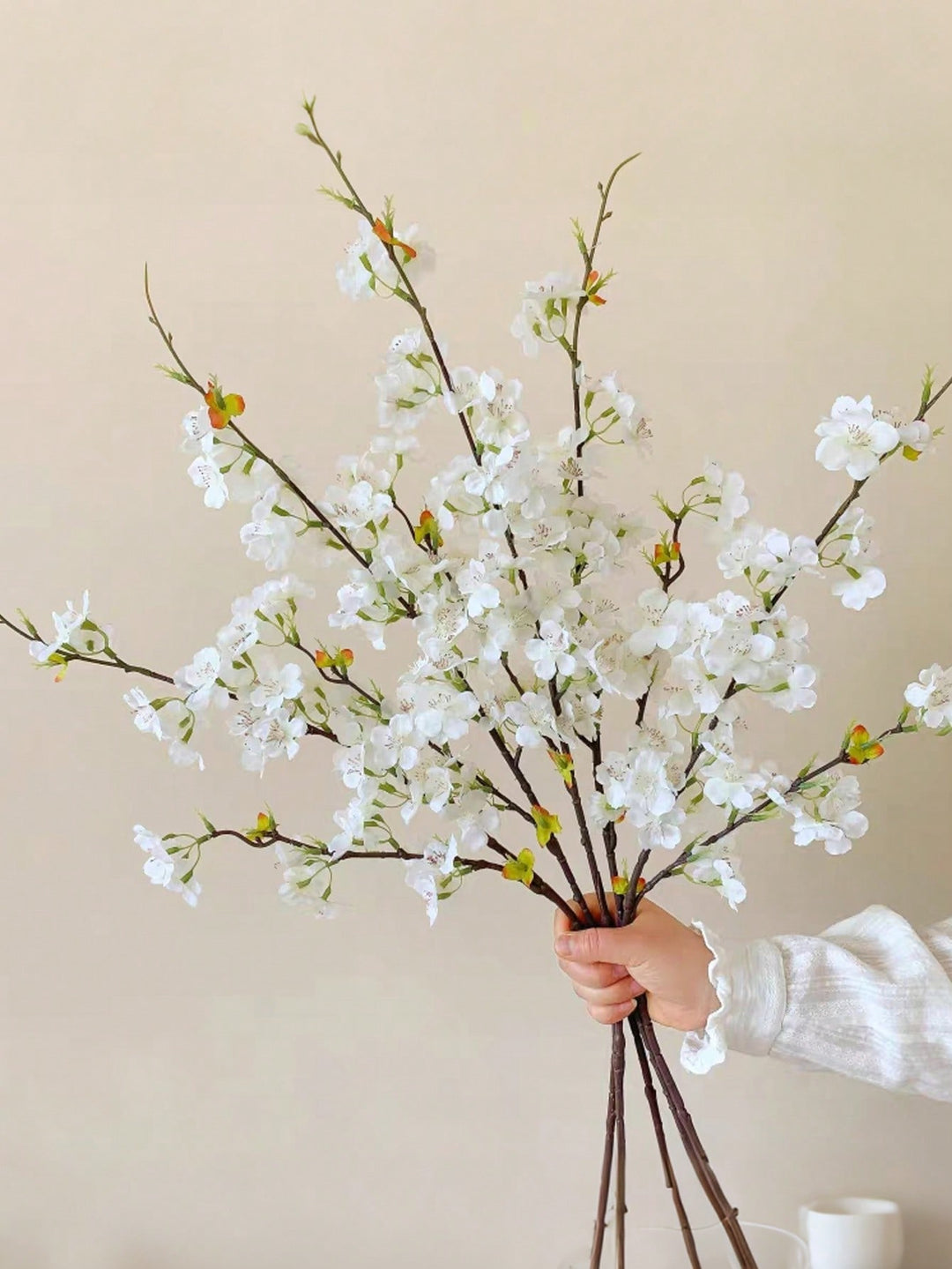 Floari artificiale SHEIN, mix culori