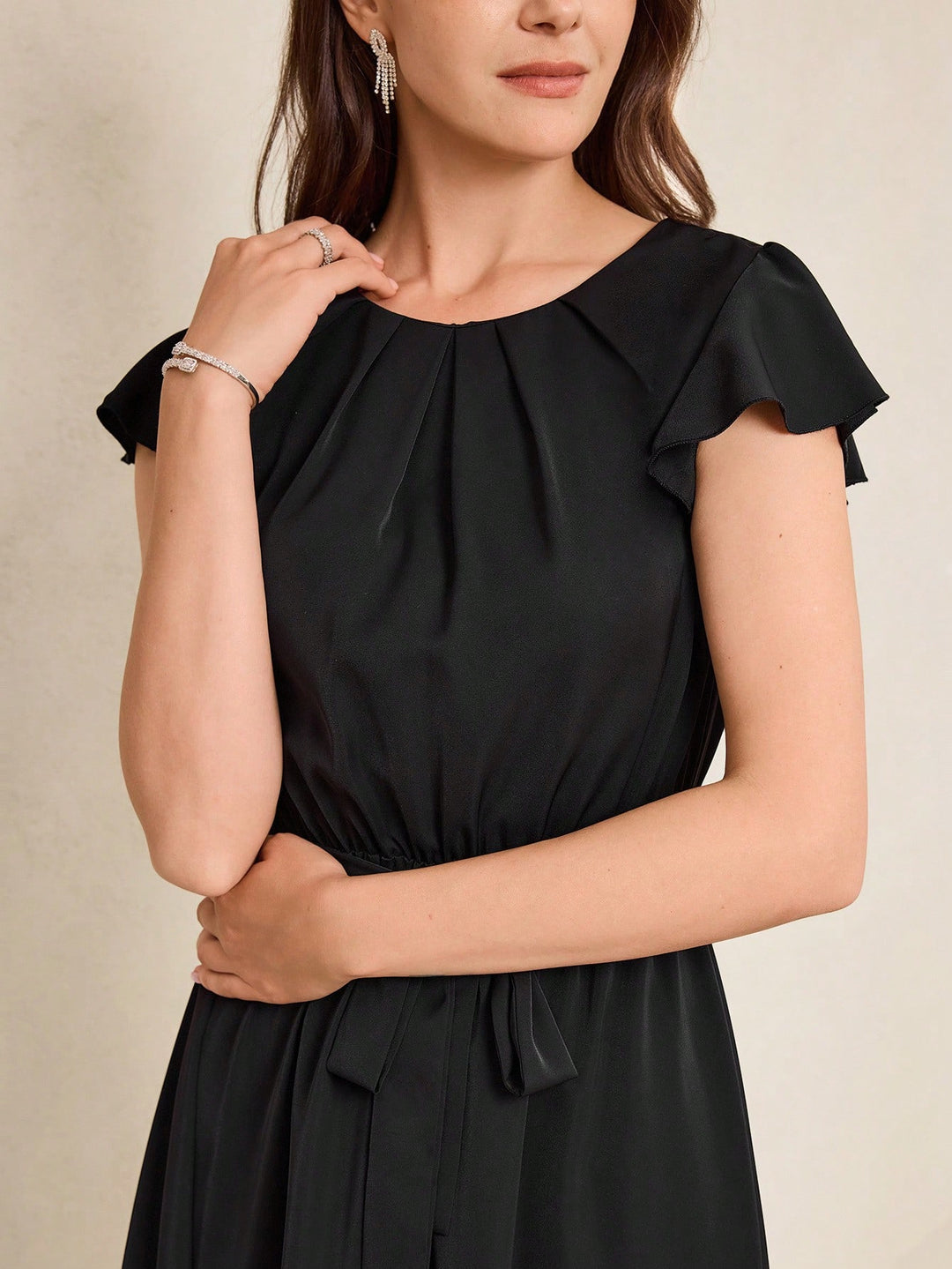 Rochie midi SHEIN, negru