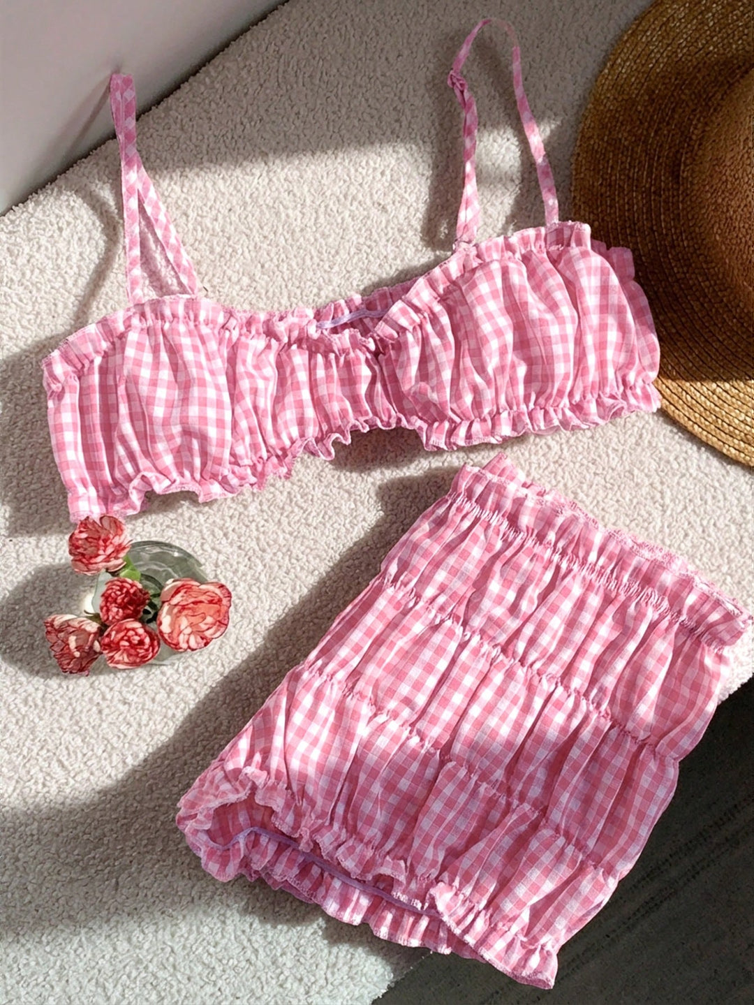SHEIN, rózsaszín együttes