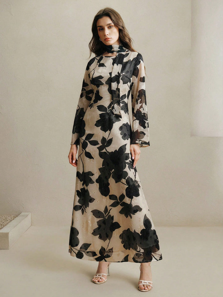 Rochie maxi SHEIN, negru