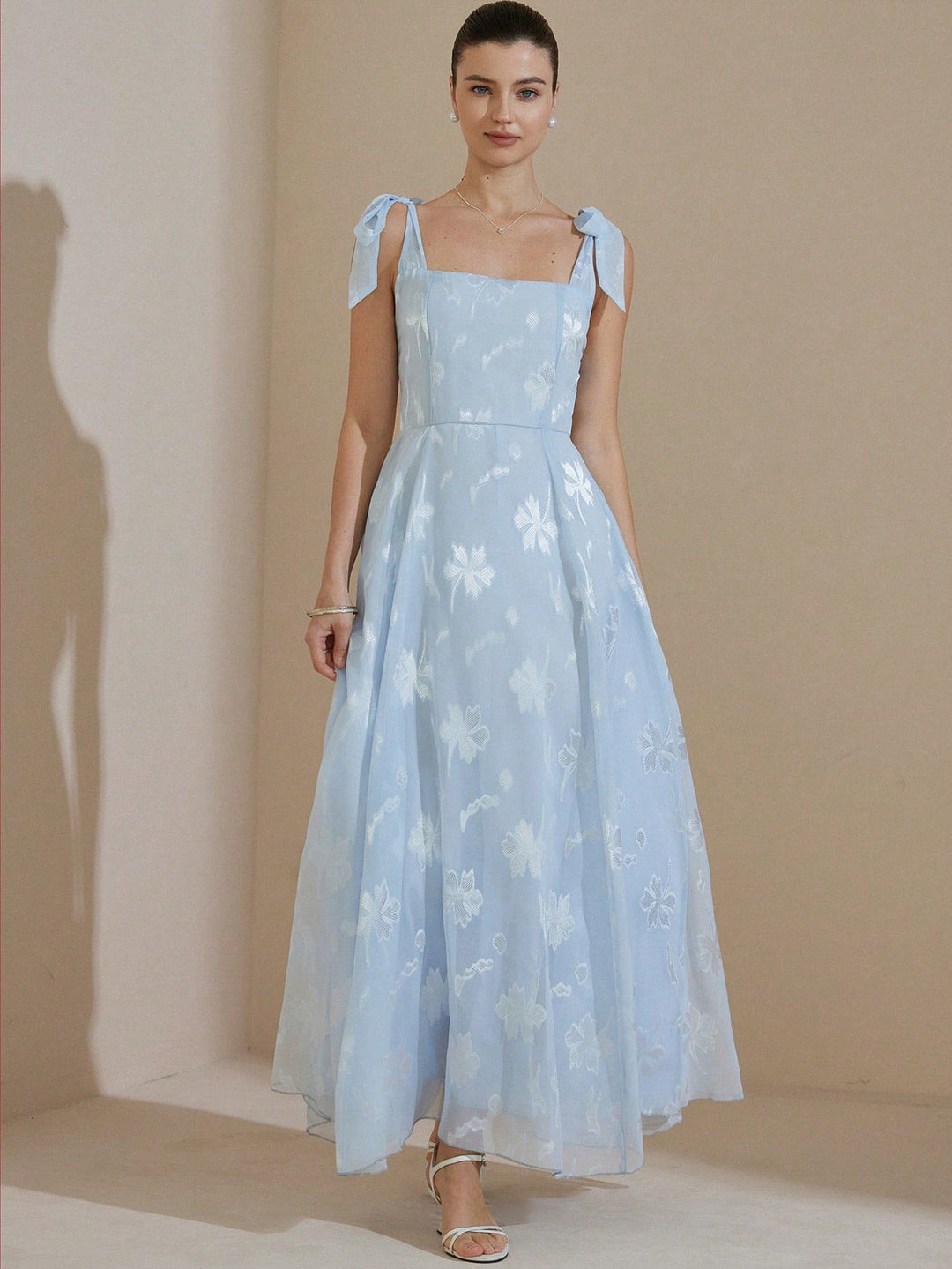 Rochie maxi SHEIN, albastru