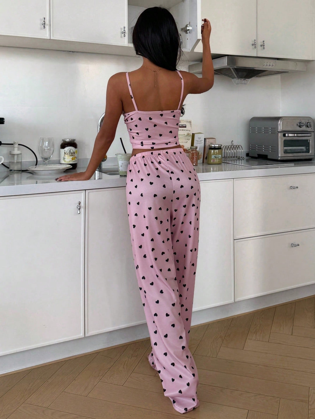 Pijama SHEIN, roz