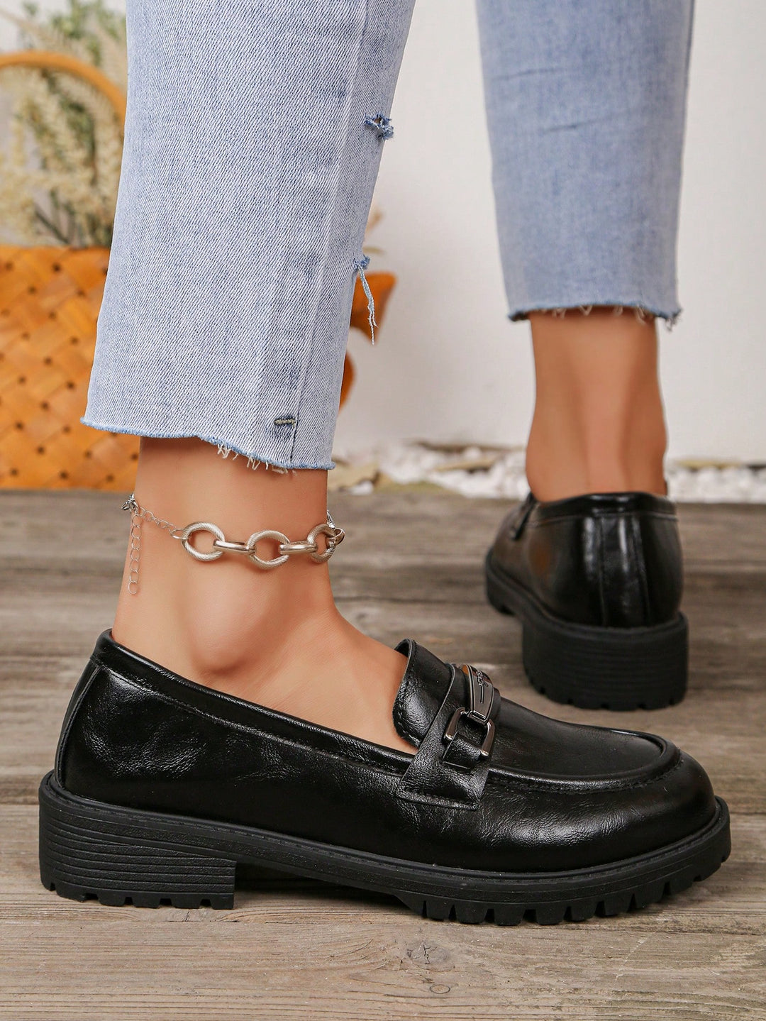 Sandale SHEIN, negru