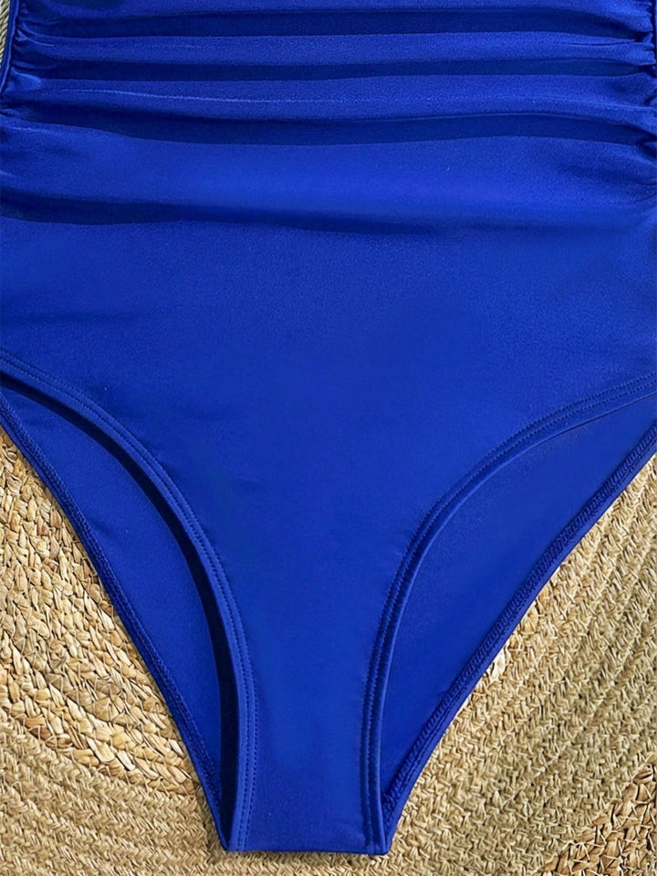 Costum de baie SHEIN, albastru