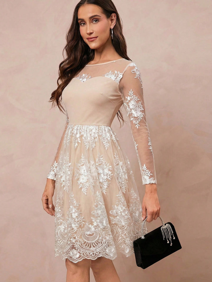 Rochie scurtă SHEIN, alb