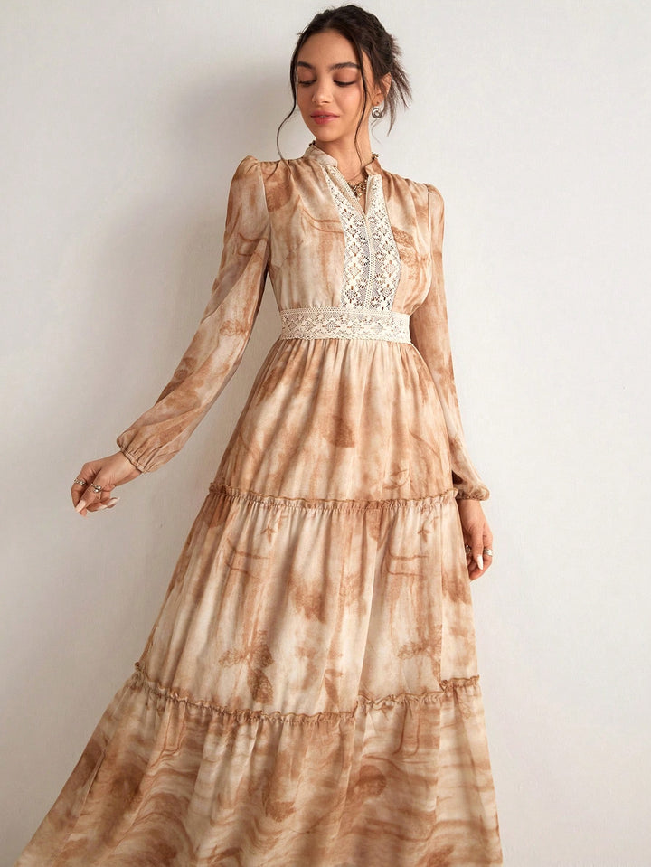 Rochie maxi SHEIN, mix culori
