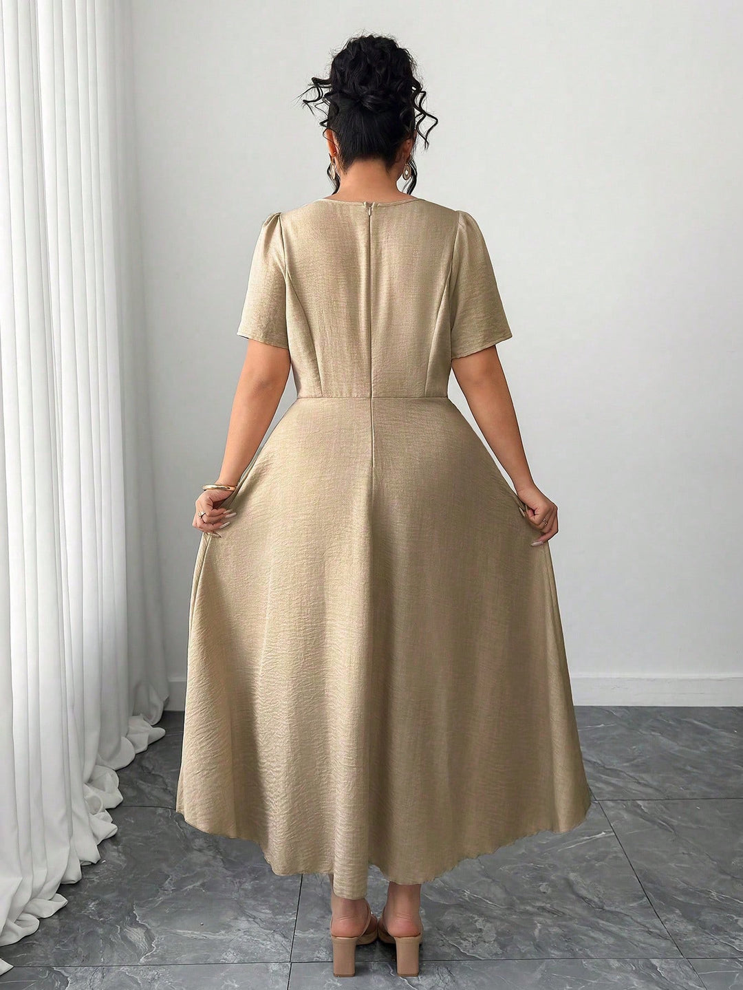 Rochie SHEIN, portocaliu
