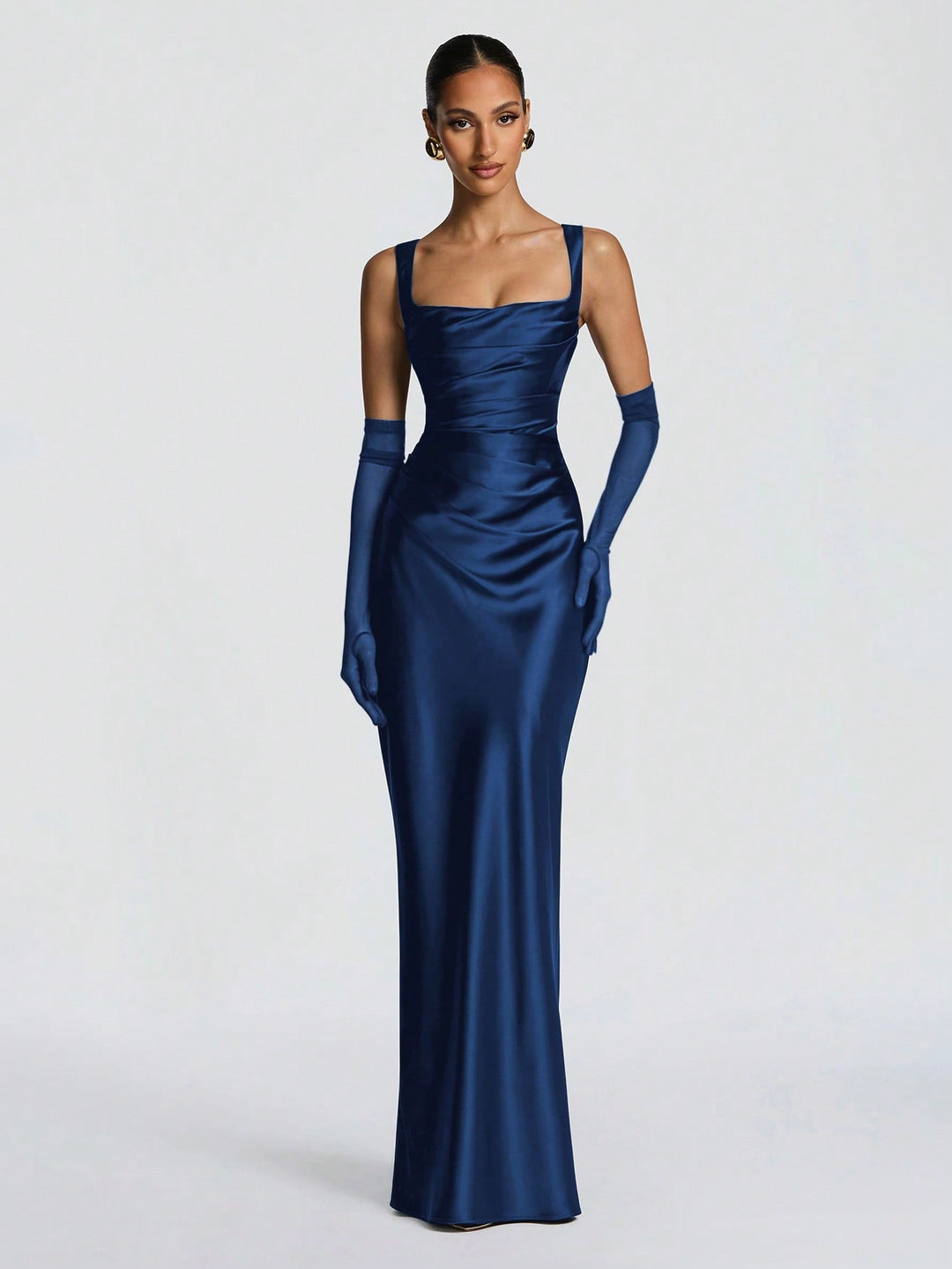 Rochie maxi SHEIN, albastru