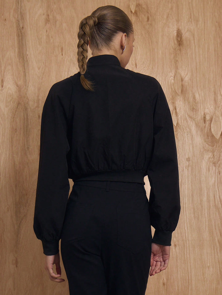 Jachetă SHEIN, negru