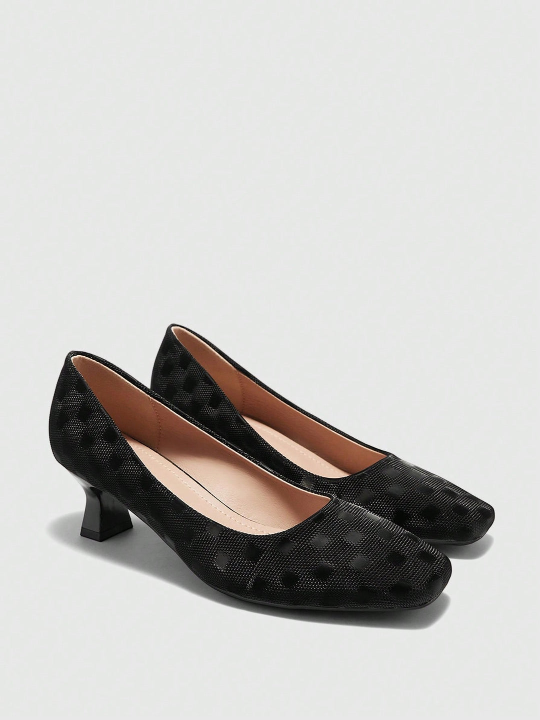 Pantofi cu toc SHEIN, negru