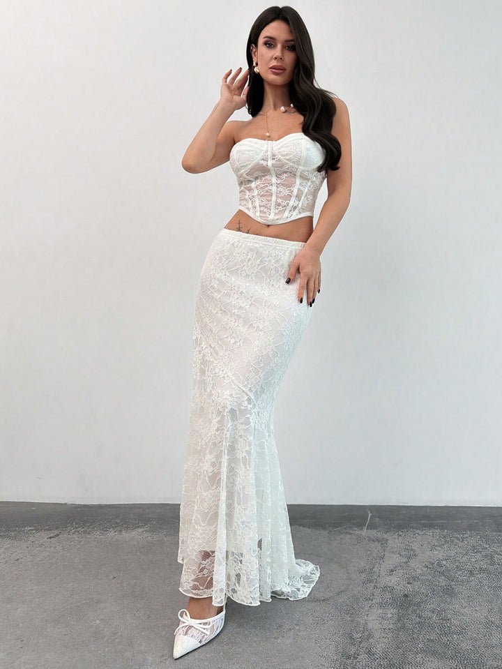 Top SHEIN, alb