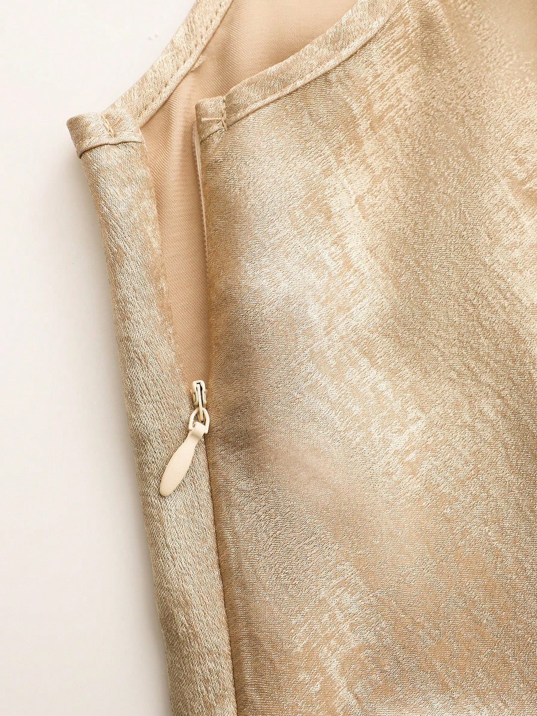 Rochie scurtă SHEIN, auriu