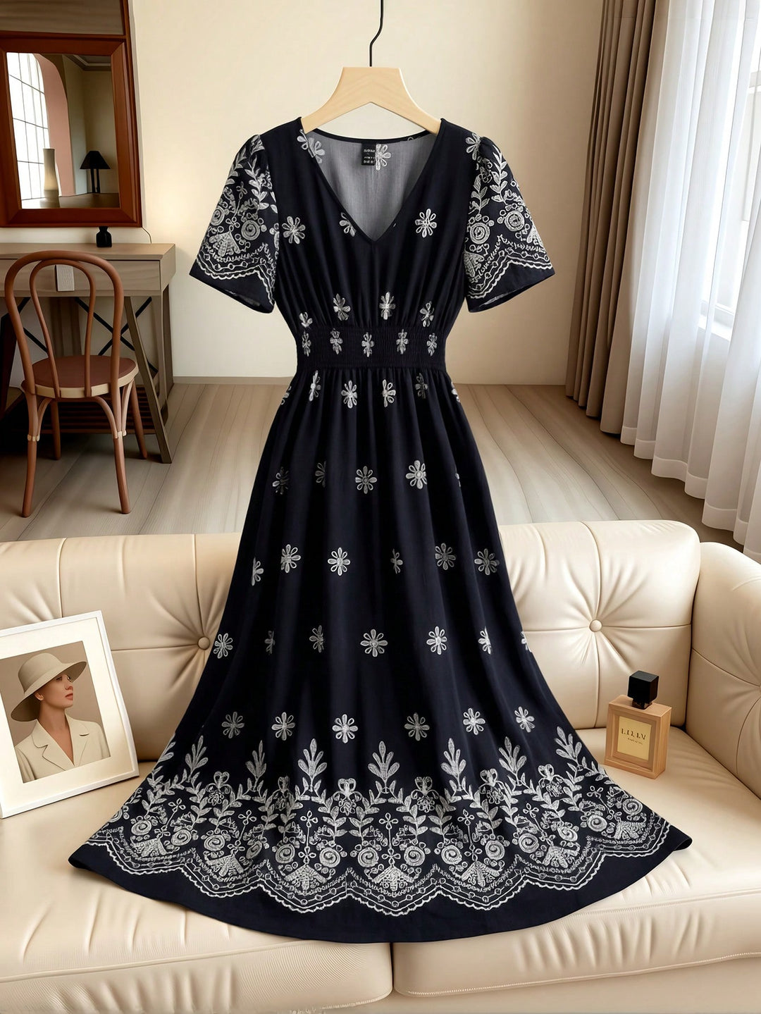 Rochie scurtă SHEIN, negru