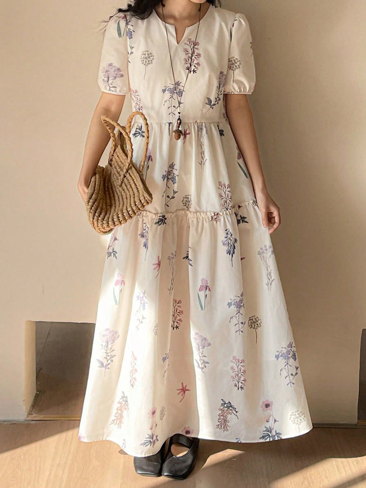Rochie maxi SHEIN, mix culori