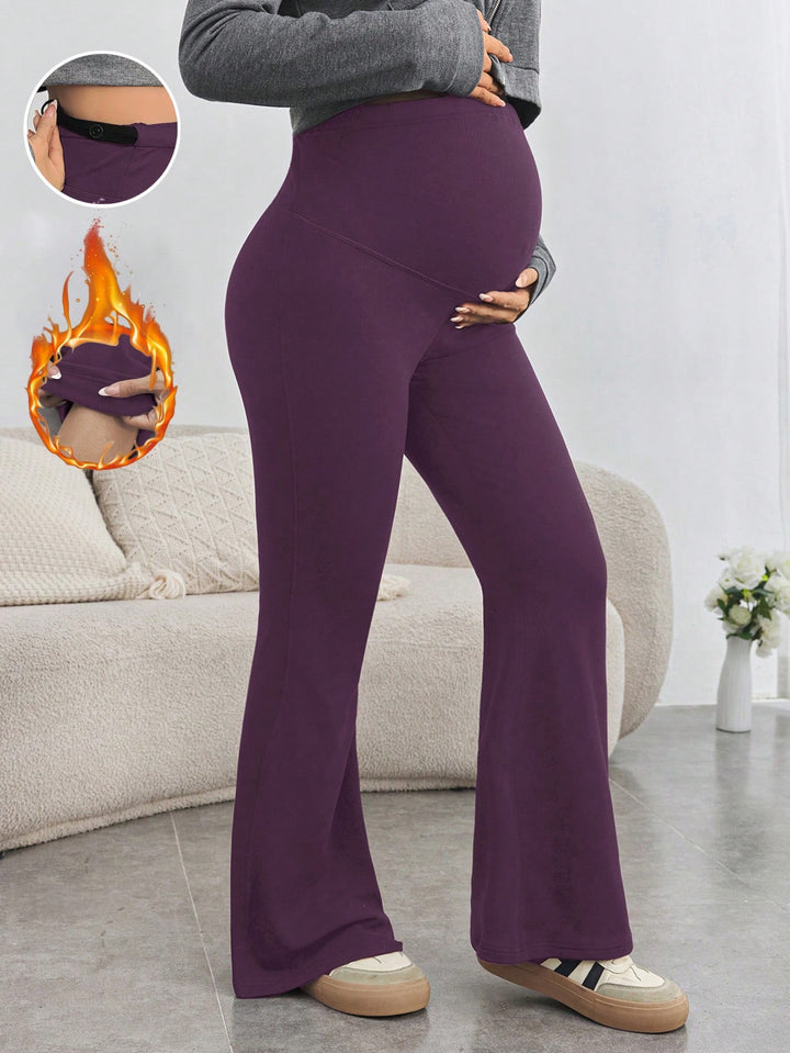 Pantaloni SHEIN, vișiniu