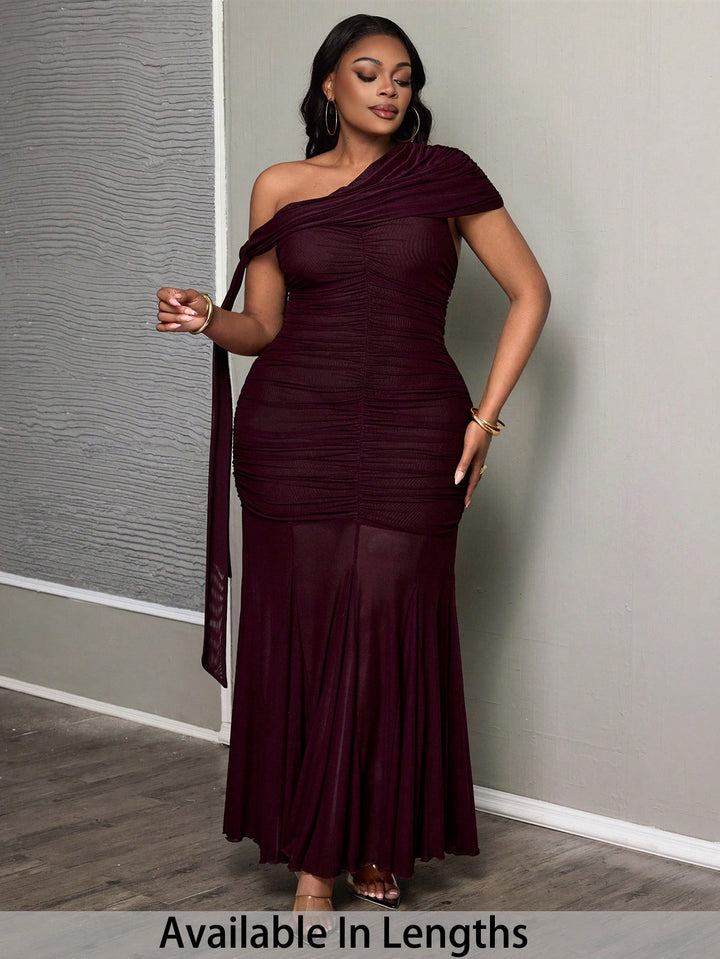 Rochie SHEIN, maro