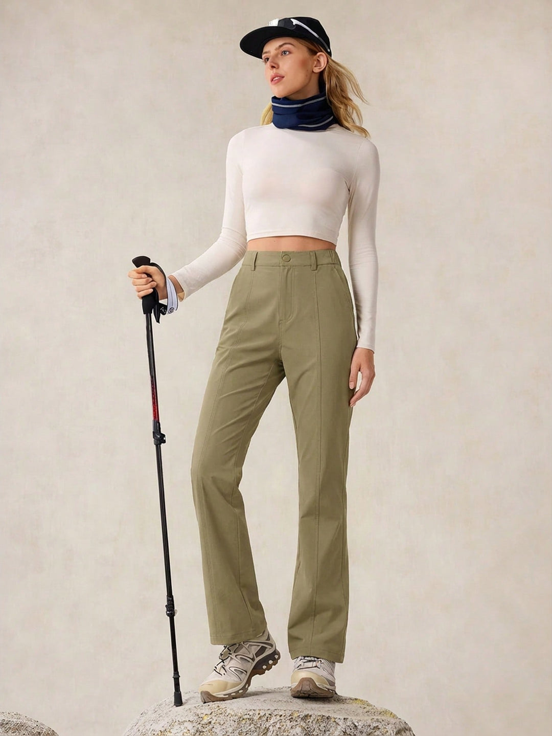 Pantaloni SHEIN, kaki
