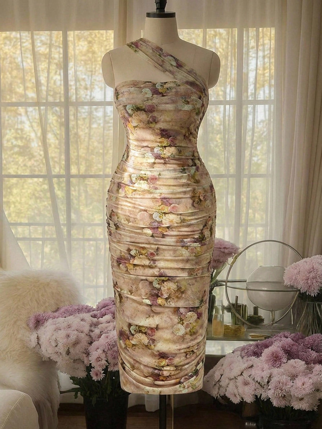 Rochie SHEIN, mix culori