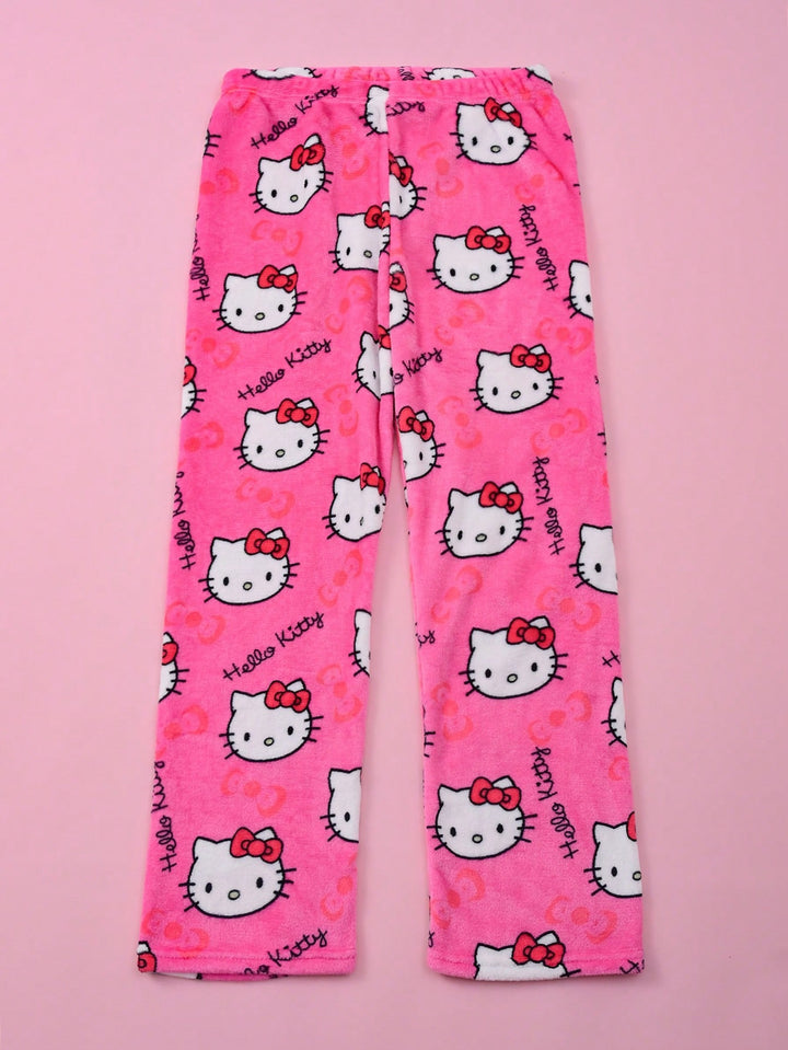 Pantaloni de pijama SHEIN, roz