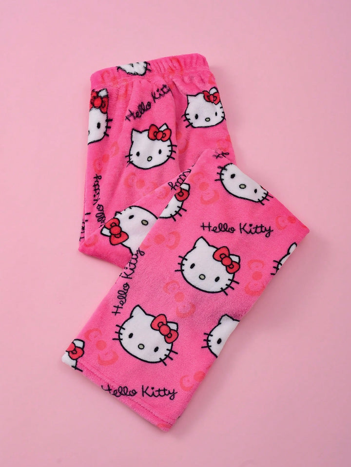 Pantaloni de pijama SHEIN, roz