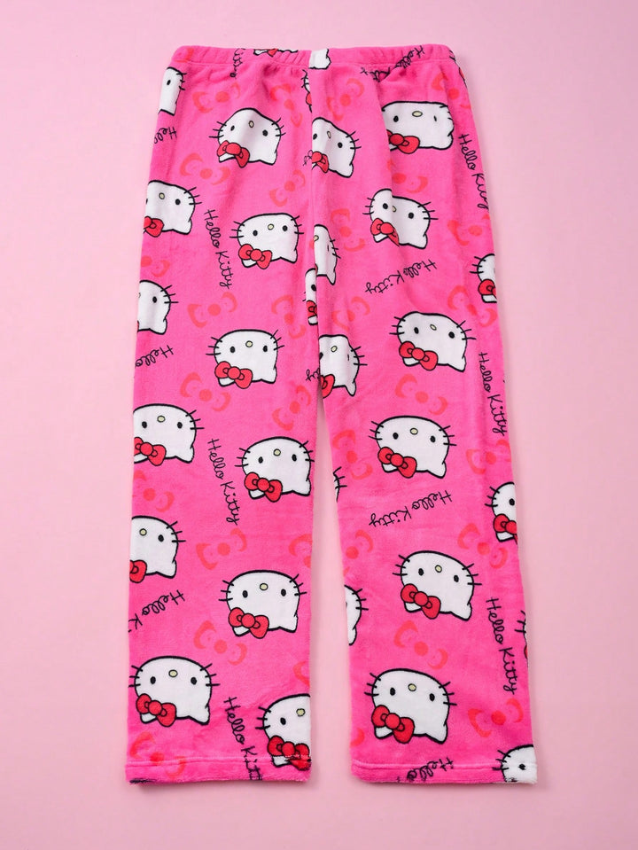 Pantaloni de pijama SHEIN, roz