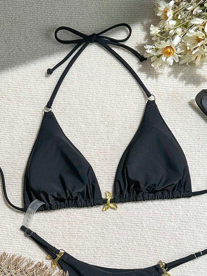 Sutien de baie SHEIN, negru
