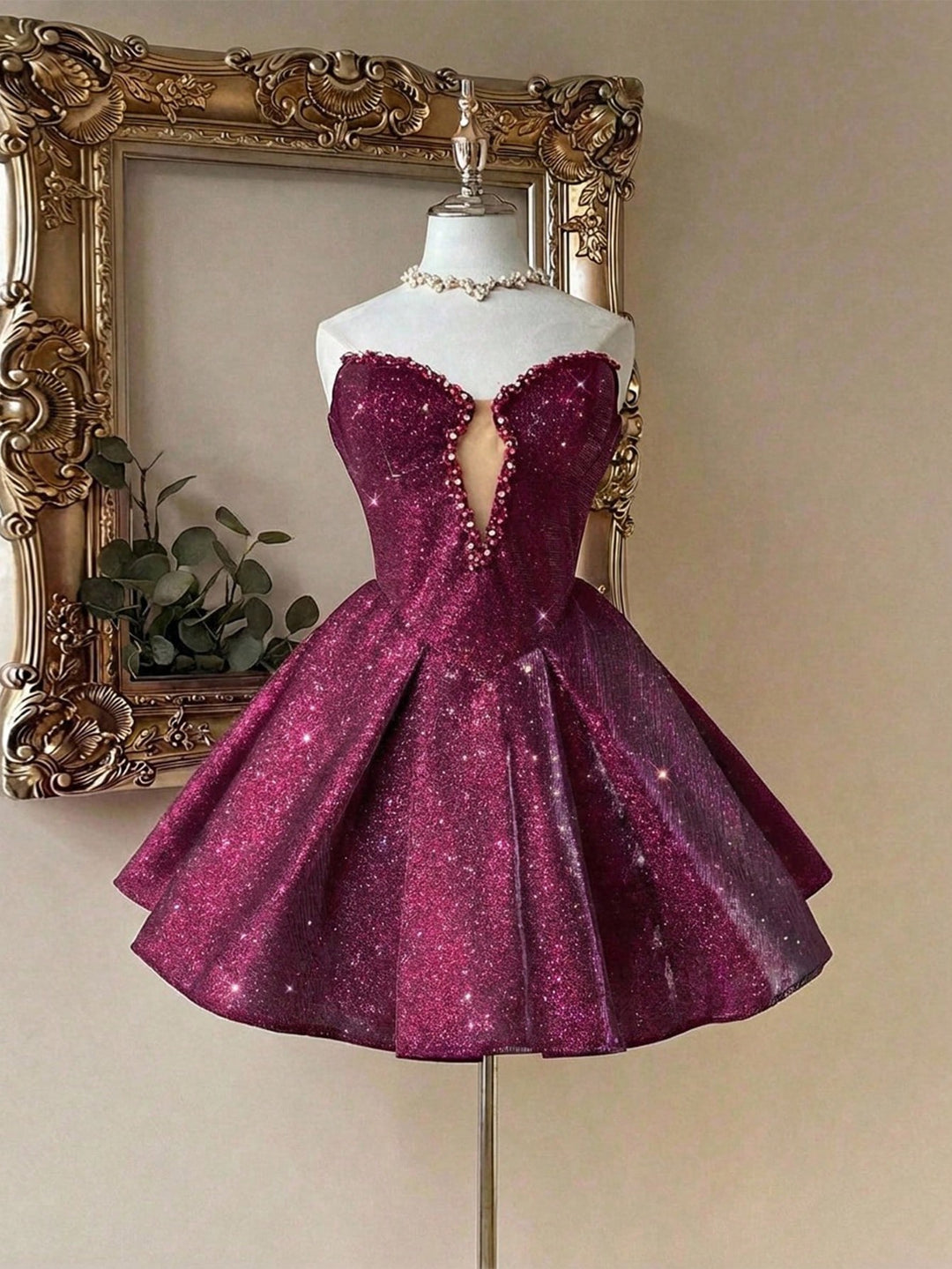 Rochie SHEIN, vișiniu