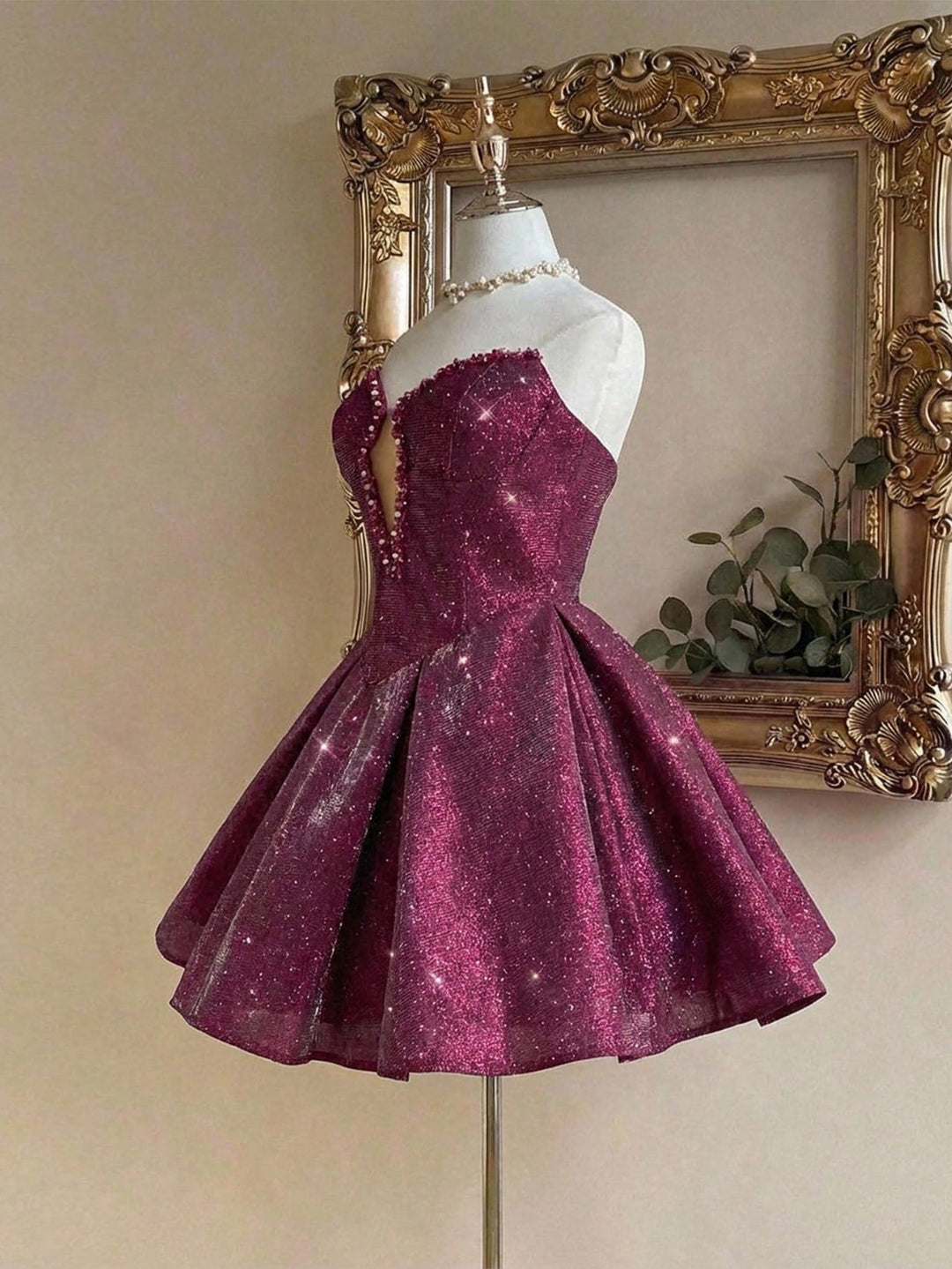 Rochie SHEIN, vișiniu