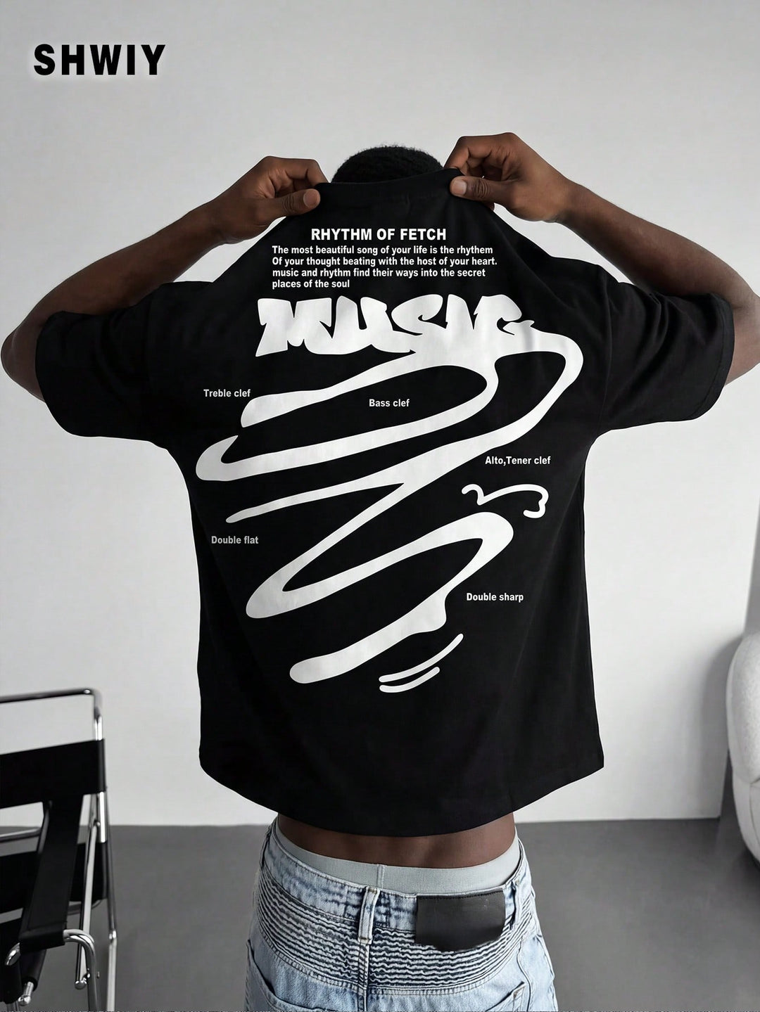Tricou SHEIN, negru