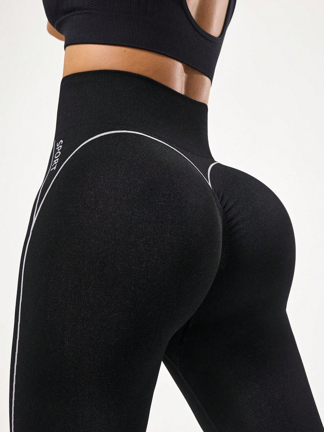 Pantaloni SHEIN, negru