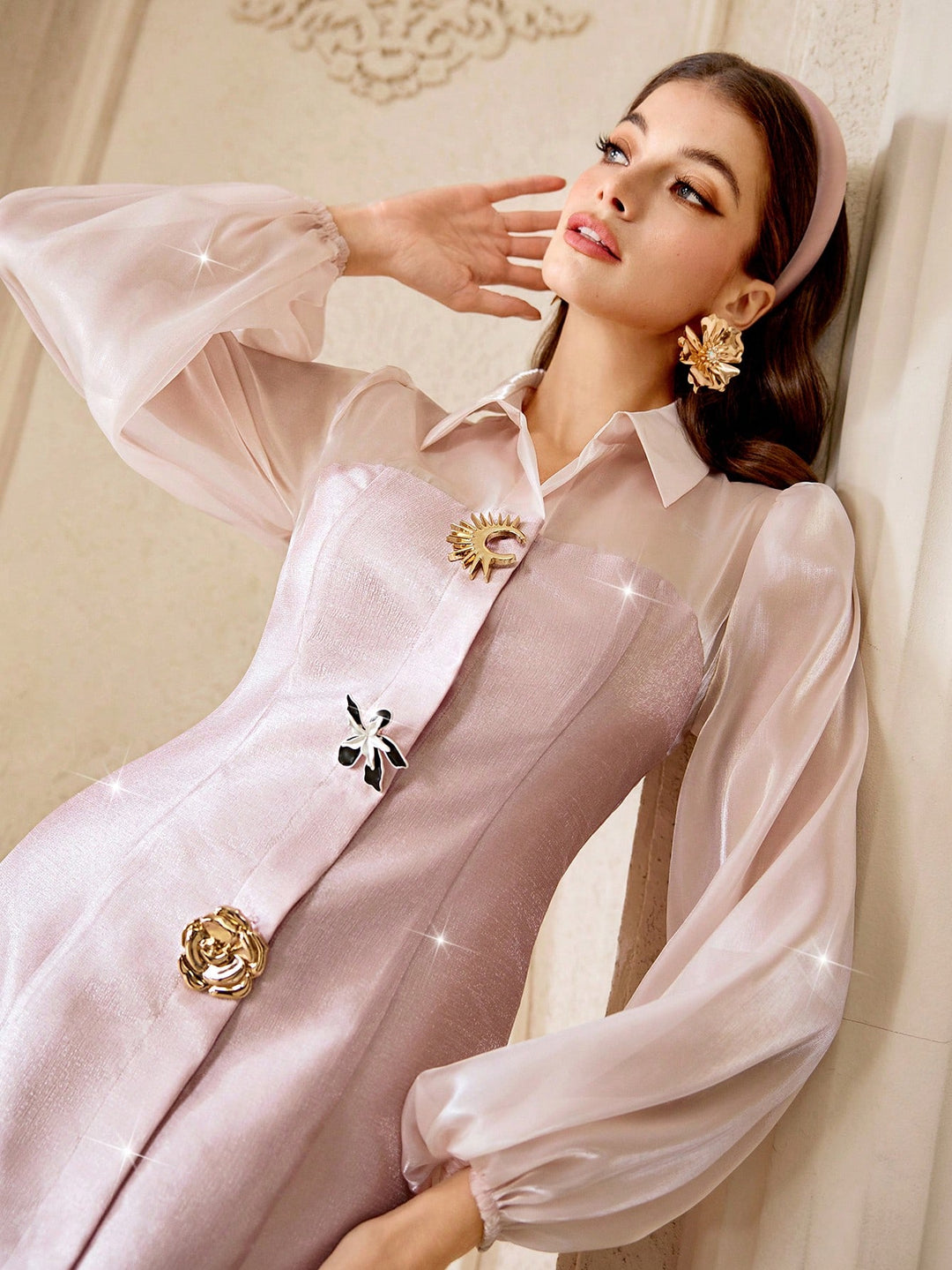 Rochie scurtă SHEIN, roz