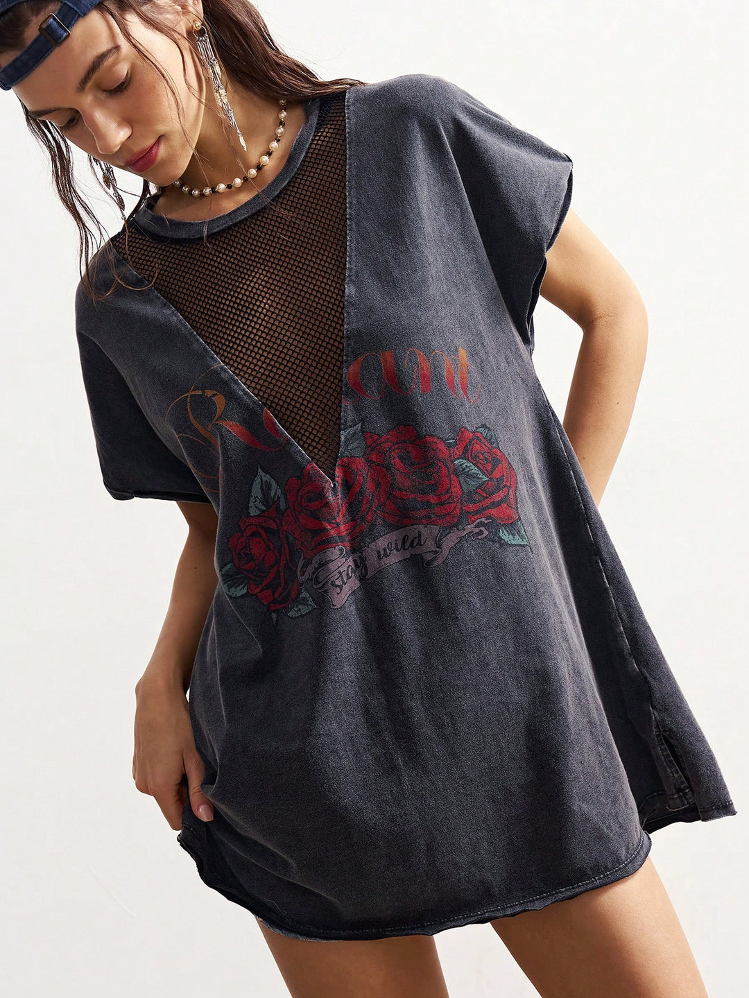 Tricou SHEIN, gri